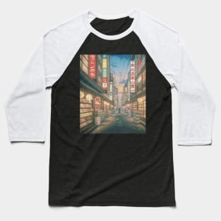 Japanese Market - Anime Drawing Baseball T-Shirt